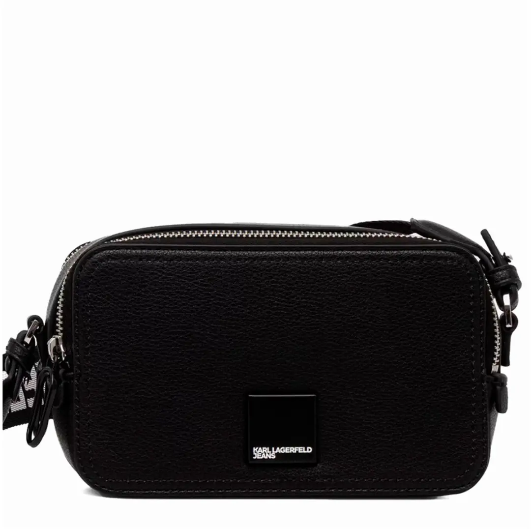 Karl Lagerfeld B3W30169 Logo Camera Tote - Zwart