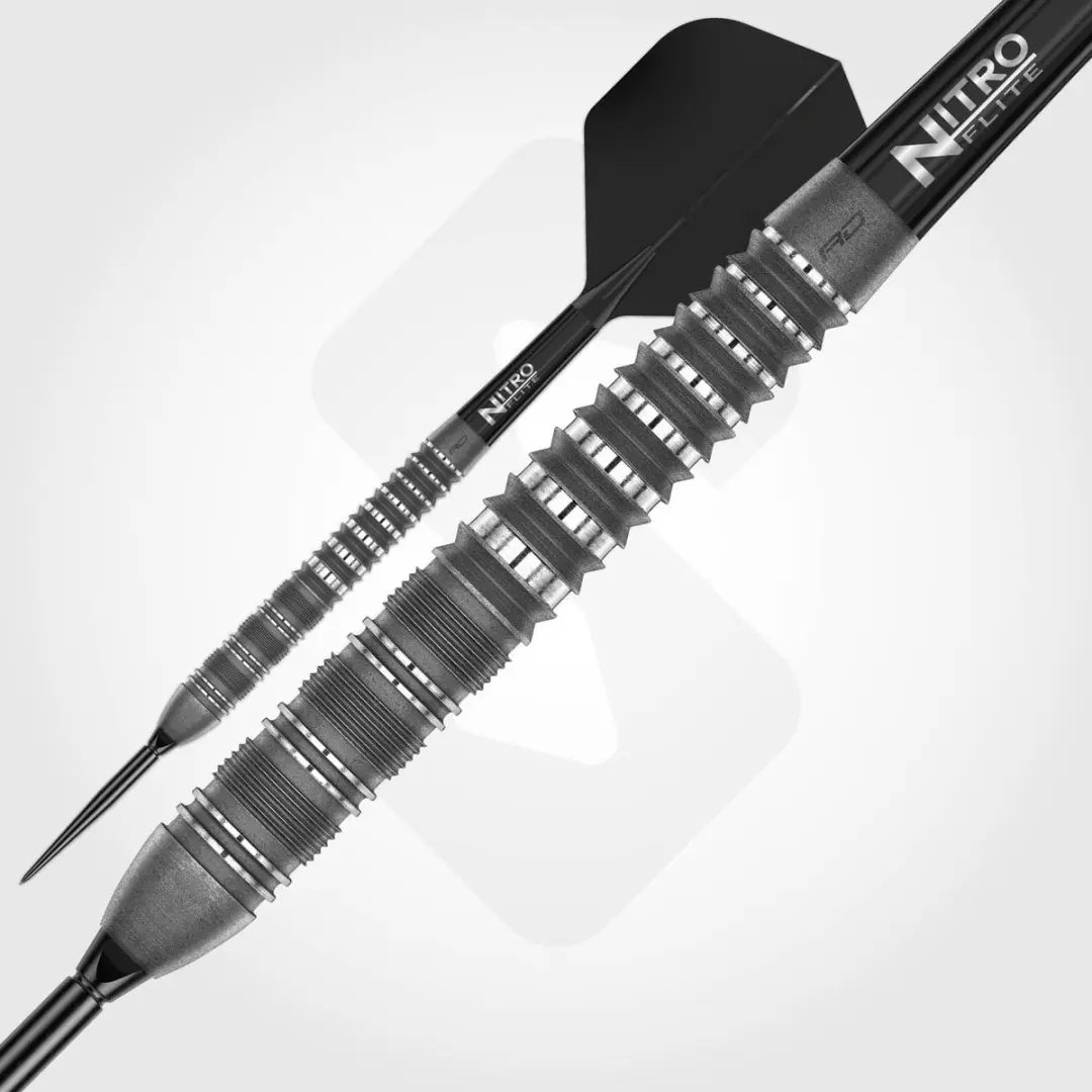 Red Dragon Sable Grey Parallel Switch Point Dartpijlen - 3 Stuks