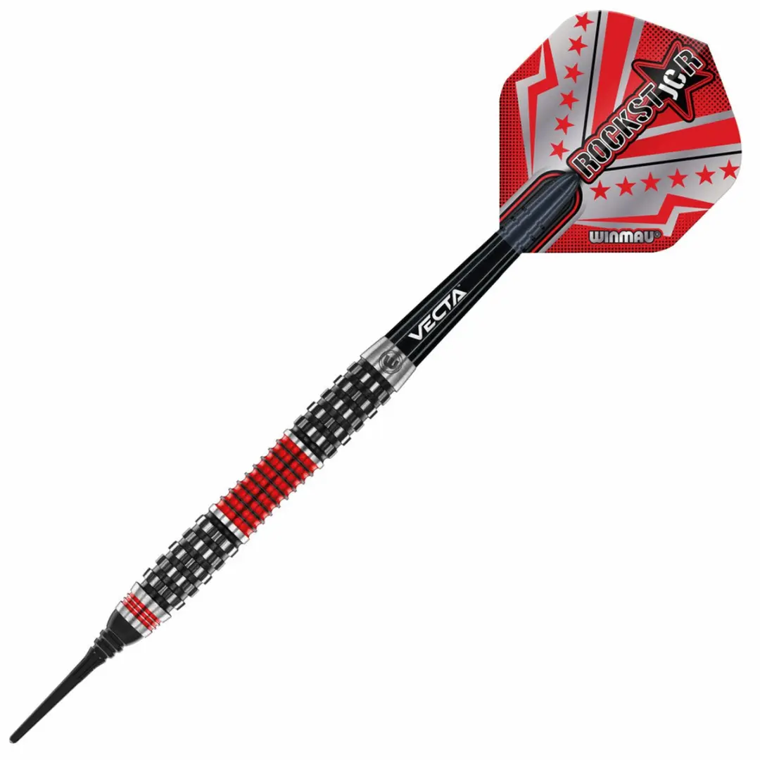 Winmau Joe Cullen Rockstar Series RS 1.0 Soft Tip Darts - 3 Stuks