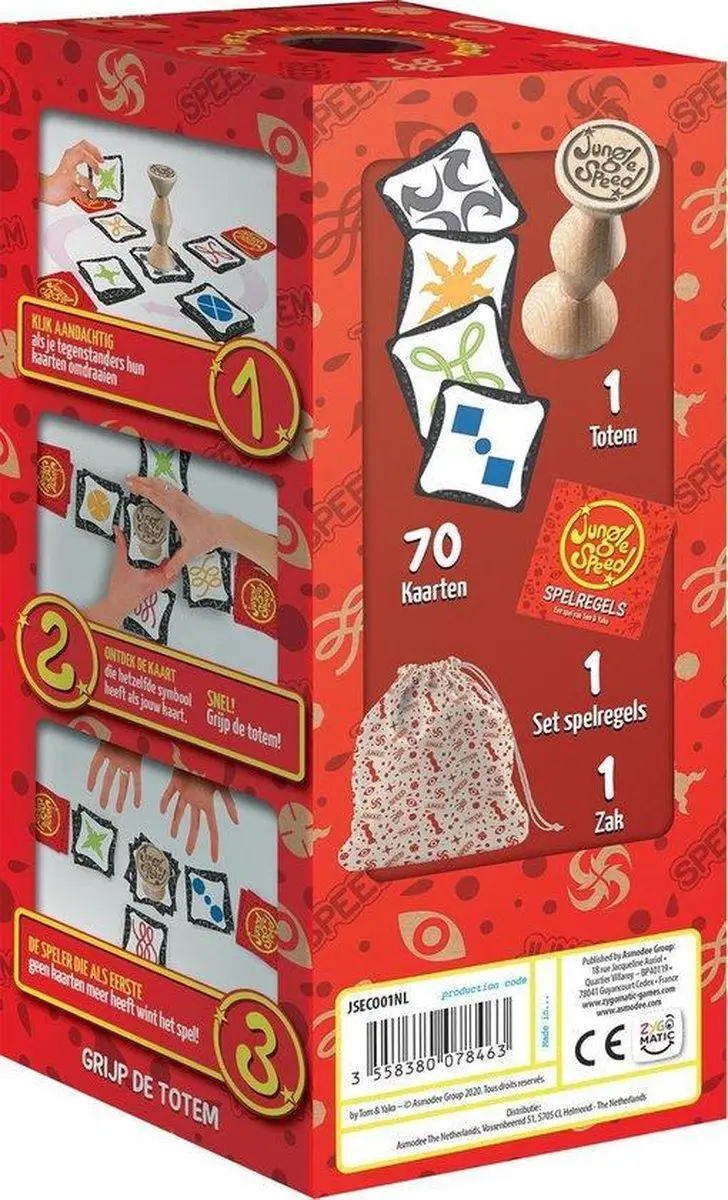 Zygomatic Jungle Speed Kaartspel - 2-10 Spelers