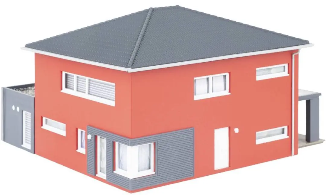 Faller WeberHaus CityLife H0 Huis - Rood