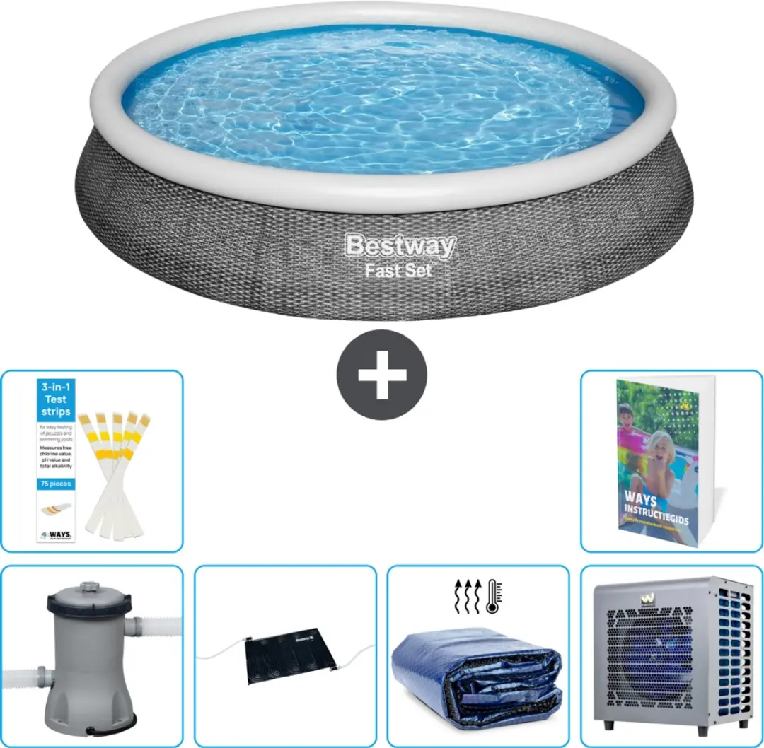 Bestway Fast Set Zwembad 396x84cm