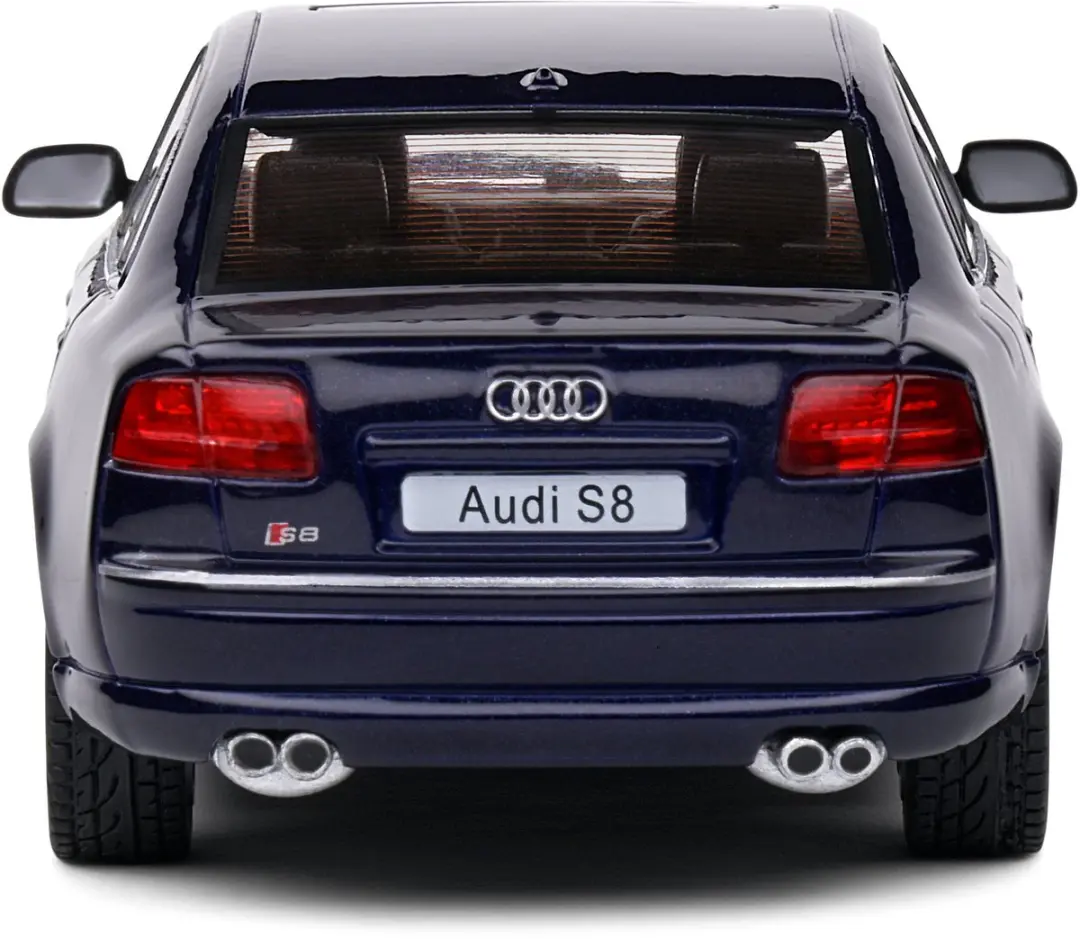 Audi S8 D3 Solido 1:43 - Night Blue Pearl - afbeelding 6 van 6