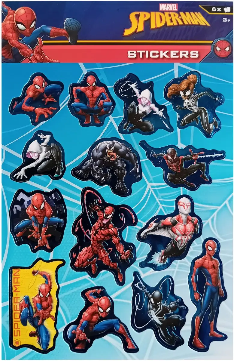 Marvel Spider-Man Stickerblok