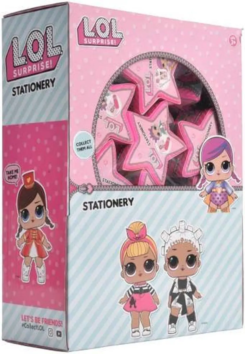 LOL Surprise! Stationery Set - Roze
