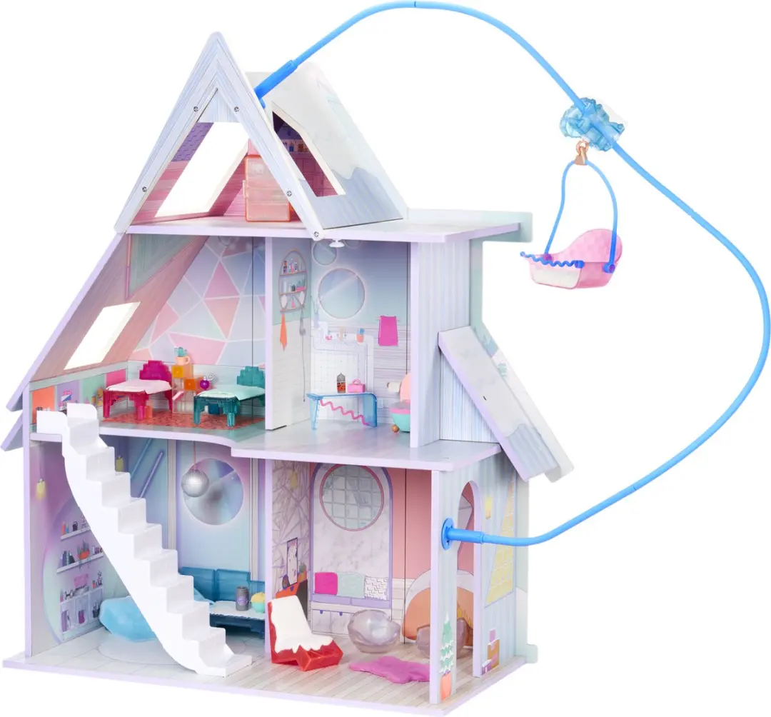 LOL! Surprise! OMG Winter Cottage Poppenhuis - 45 Meubels - Meerkleurig
