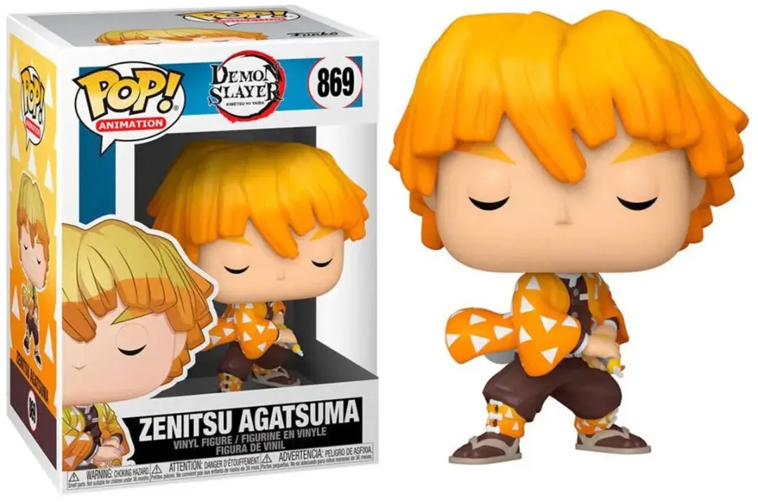 Funko Demon Slayer Zenitsu Agatsuma POP! Figuur - 9cm - Veelkleurig
