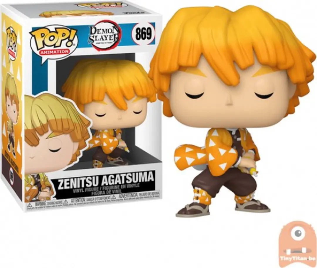 Funko Demon Slayer Zenitsu Agatsuma POP! Figuur - 9cm - Veelkleurig