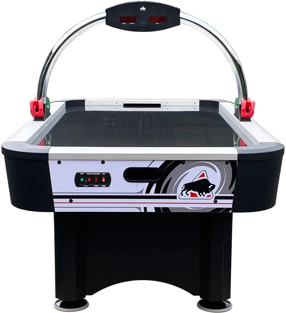 Buffalo Typhoon 7ft Airhockeytafel - RVS - Wit