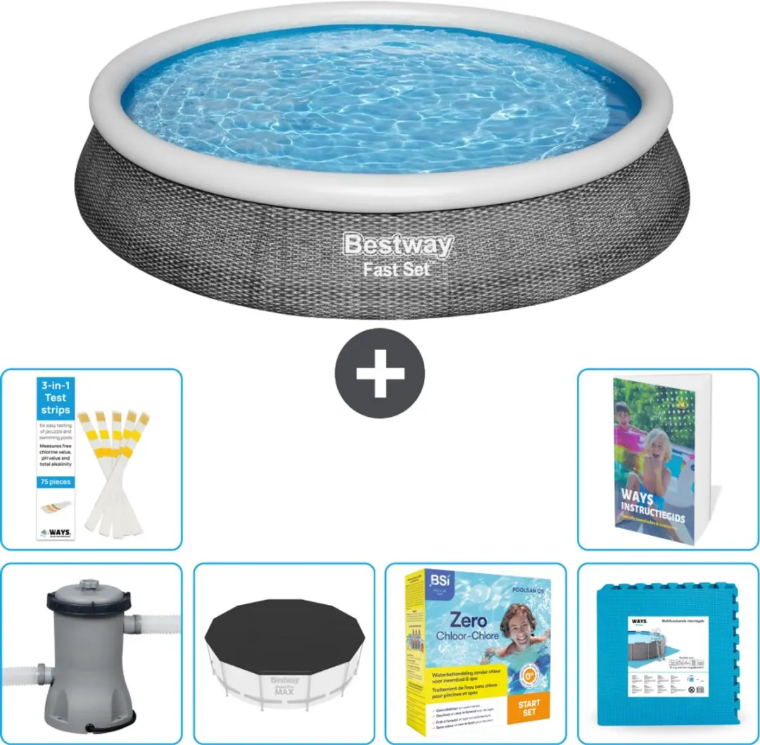 Bestway Fast Set Zwembad 396x84cm