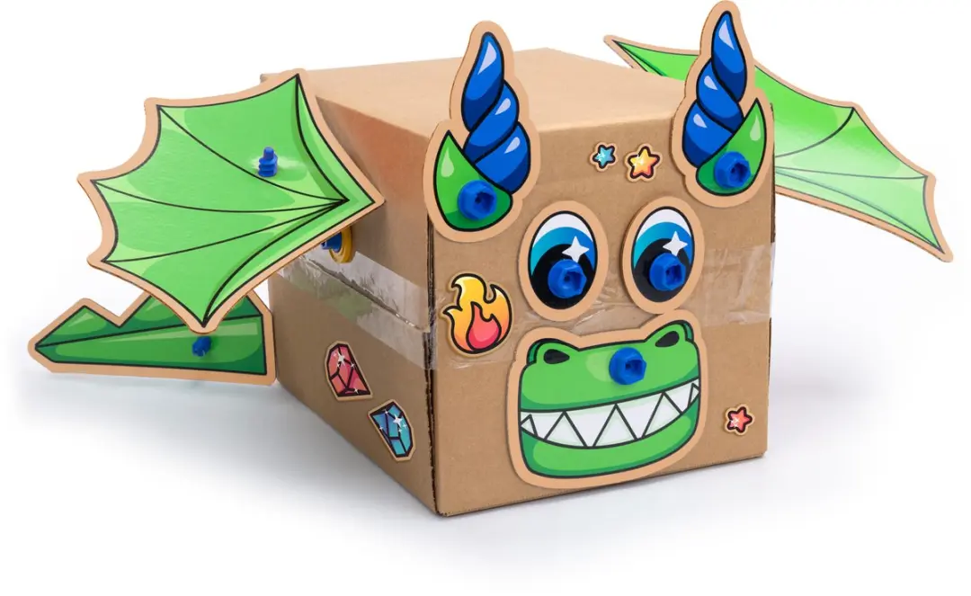 Learning Resources Boxineers Kartonnen Dieren 91 Stuks - Meerkleurig