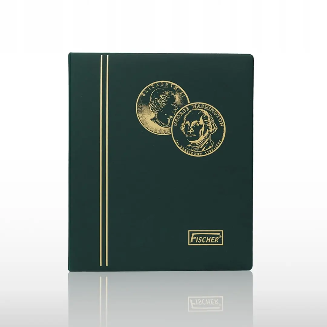Fischer Muntalbum Premium Groen 224 Munten