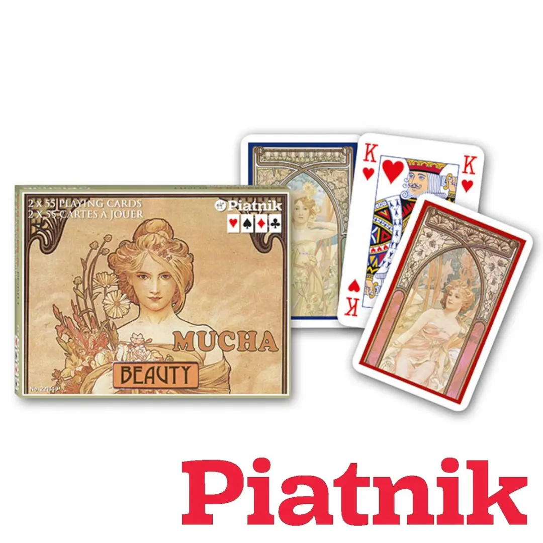 Piatnik Alfons Mucha Beauty Speelkaarten