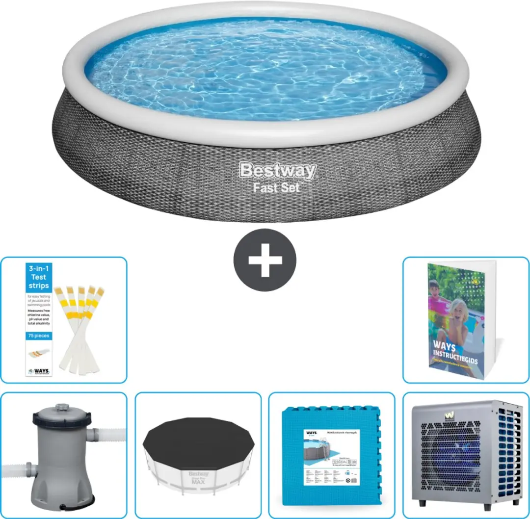 Bestway Fast Set Zwembad 396x84cm