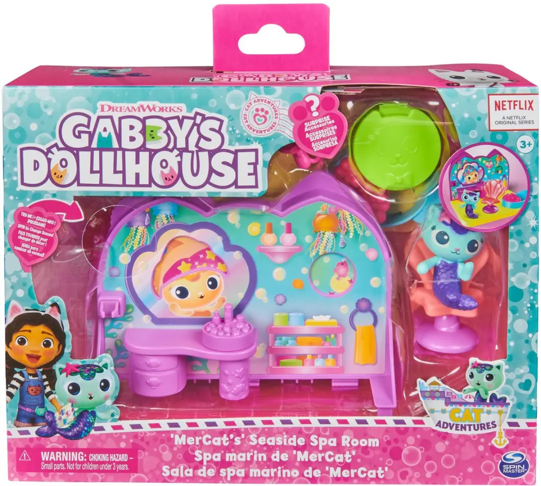 Spin Master Gabby and the Magic House SPA Deluxe Playset