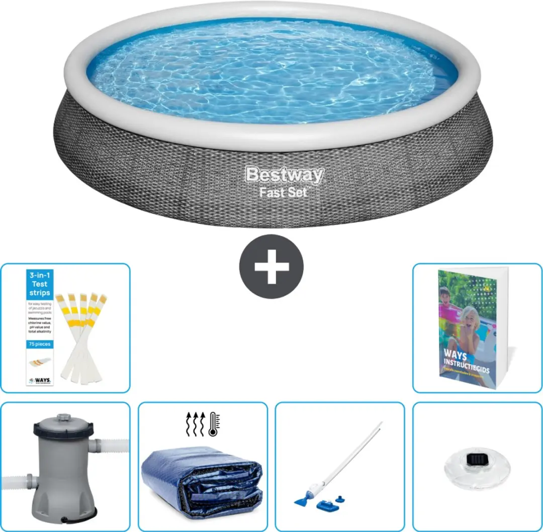 Bestway Fast Set Zwembad 396x84cm