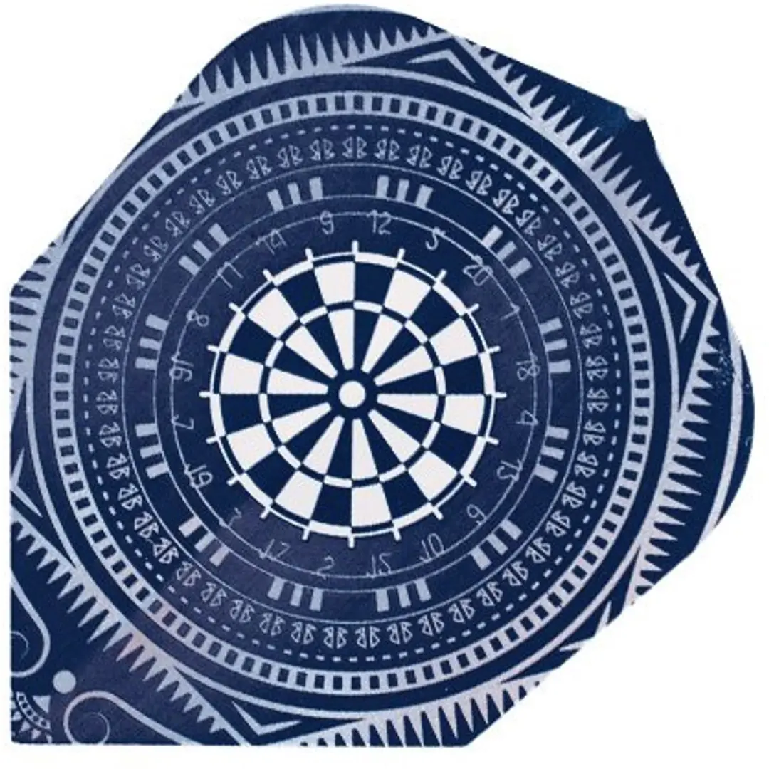 Harrows Quadro Blauwe Dart Flights HF2001