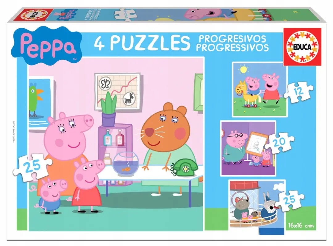 Educa Peppa Pig Puzzels 18077