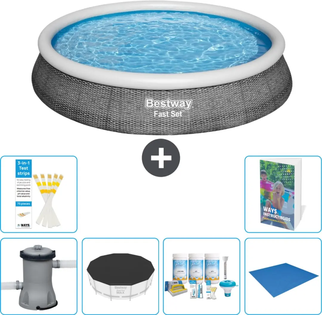 Bestway Fast Set Zwembad 396x84cm