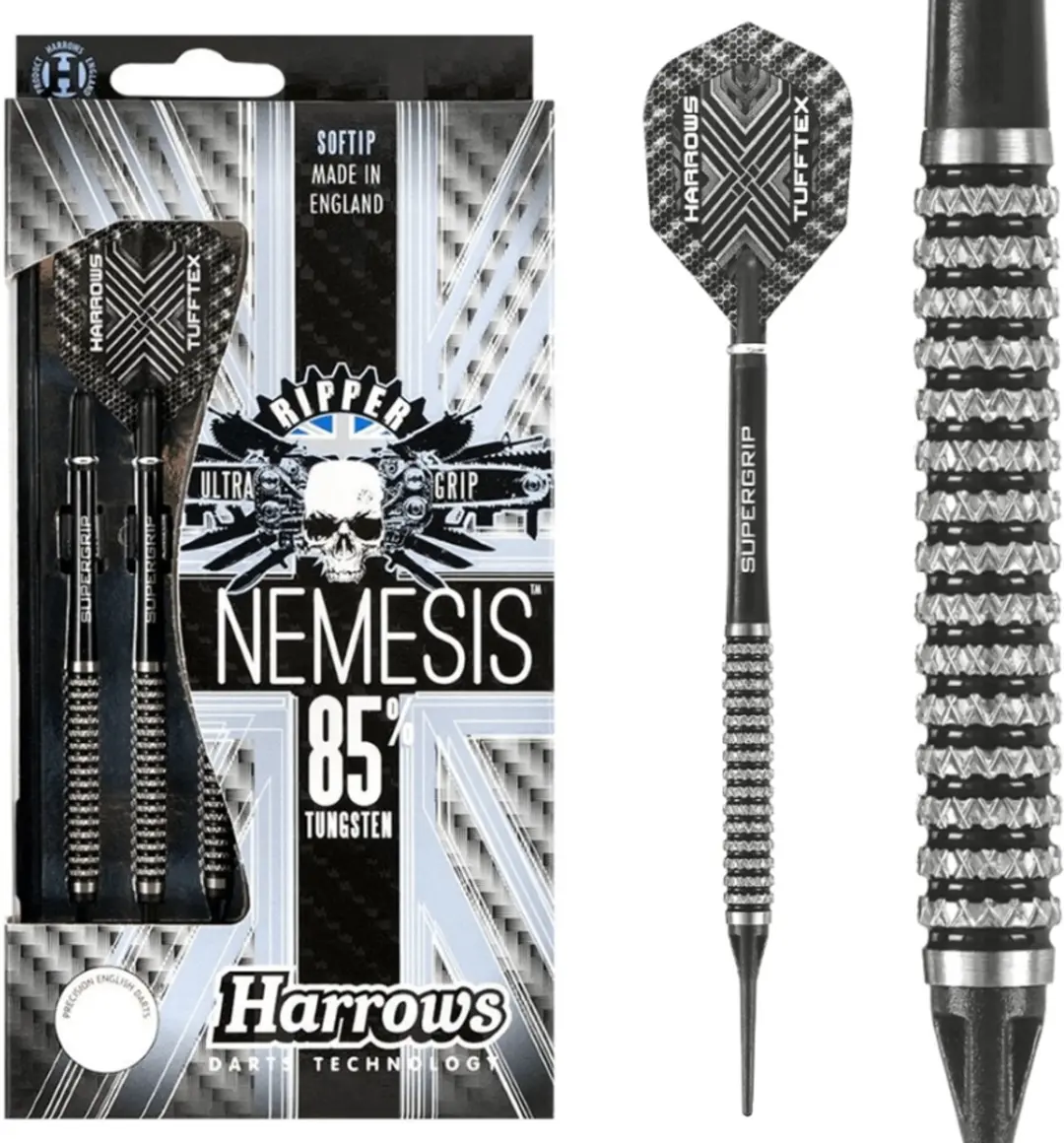 Harrows Nemesis Softip 85% Tungsten 18 GK