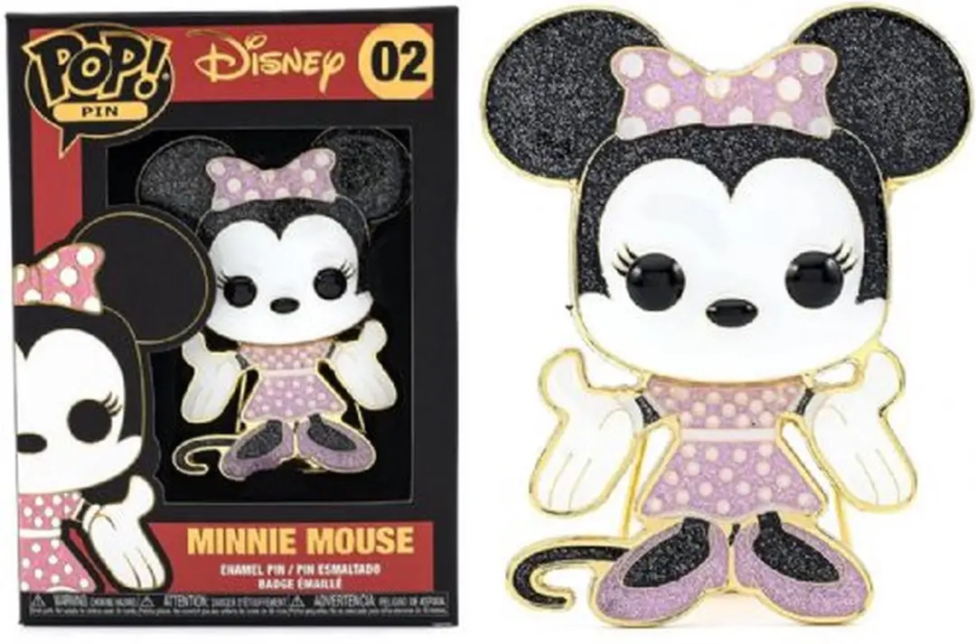 Funko Pop! Disney Minnie Mouse Pin - Multicolor