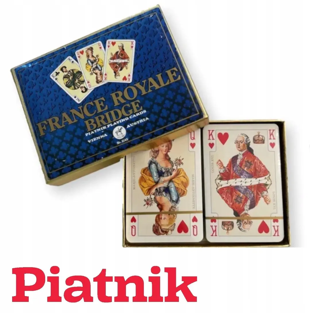Piatnik Franse Koningen Royalebrug Speelkaarten