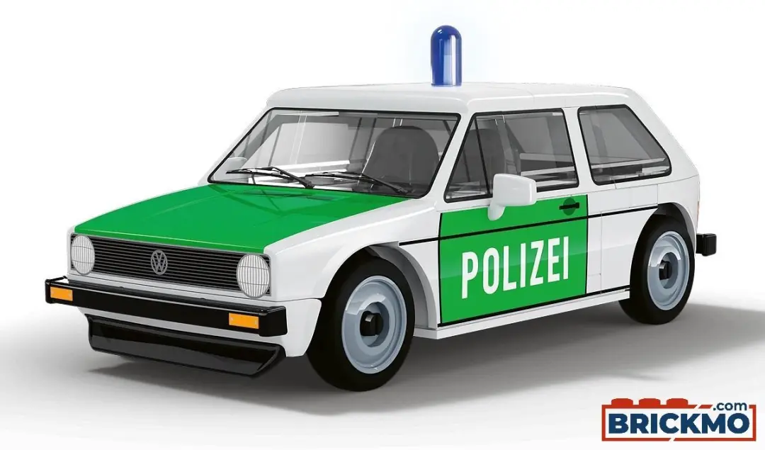 Cobi Cars 24642 Volkswagen Golf 1974 Politie