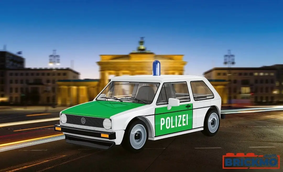 Cobi Cars 24642 Volkswagen Golf 1974 Politie