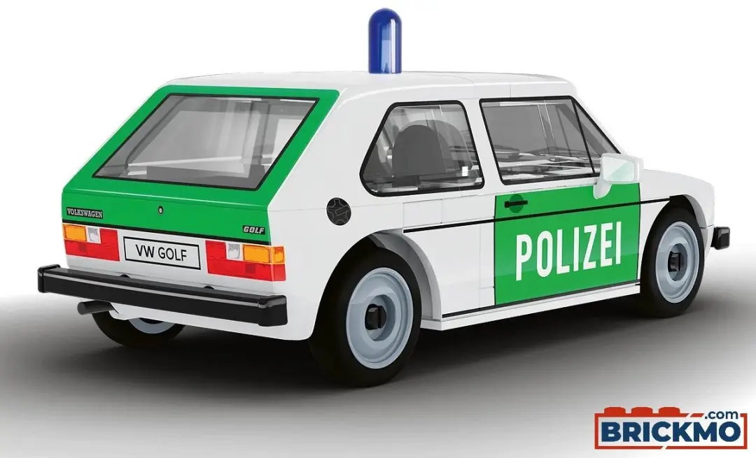Cobi Cars 24642 Volkswagen Golf 1974 Politie