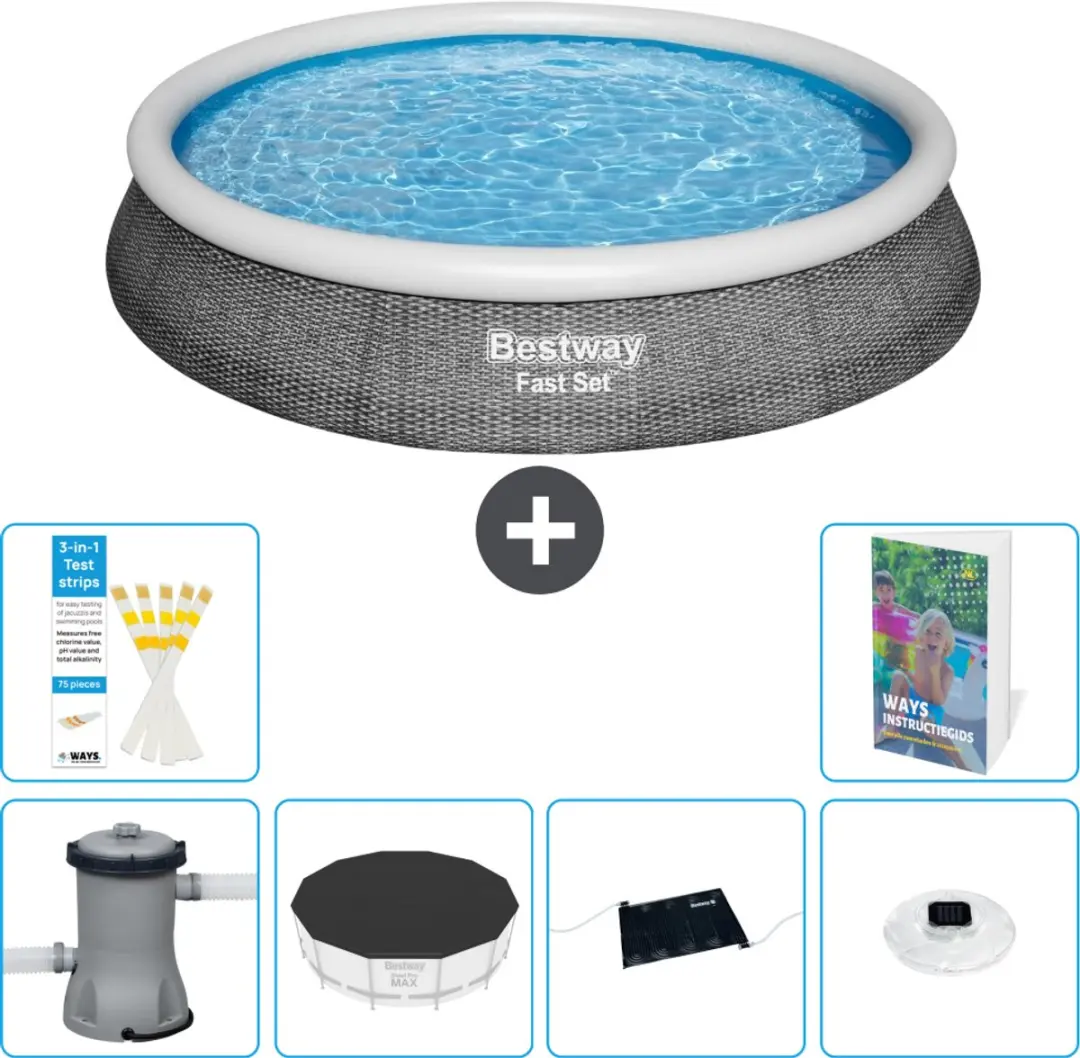 Bestway Fast Set Zwembad 396x84cm