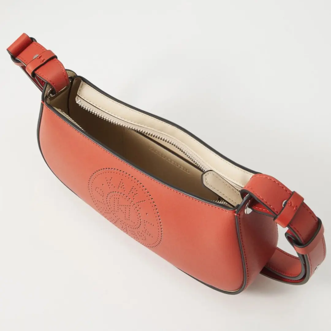 Karl Lagerfeld K Circle Schoudertas - Rood