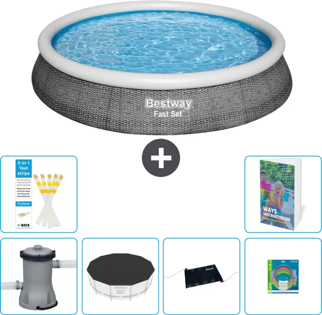 Bestway Fast Set Rond Zwembad 396cm