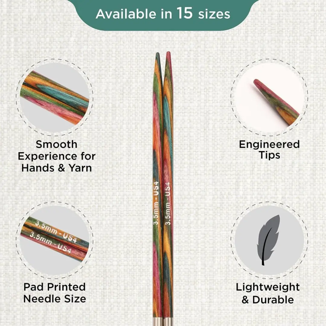 KnitPro Symfonie Verwisselbare Naaldpunten 4" (10cm) - 3-5mm