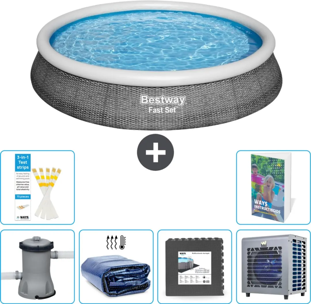 Bestway Fast Set Zwembad 396cm