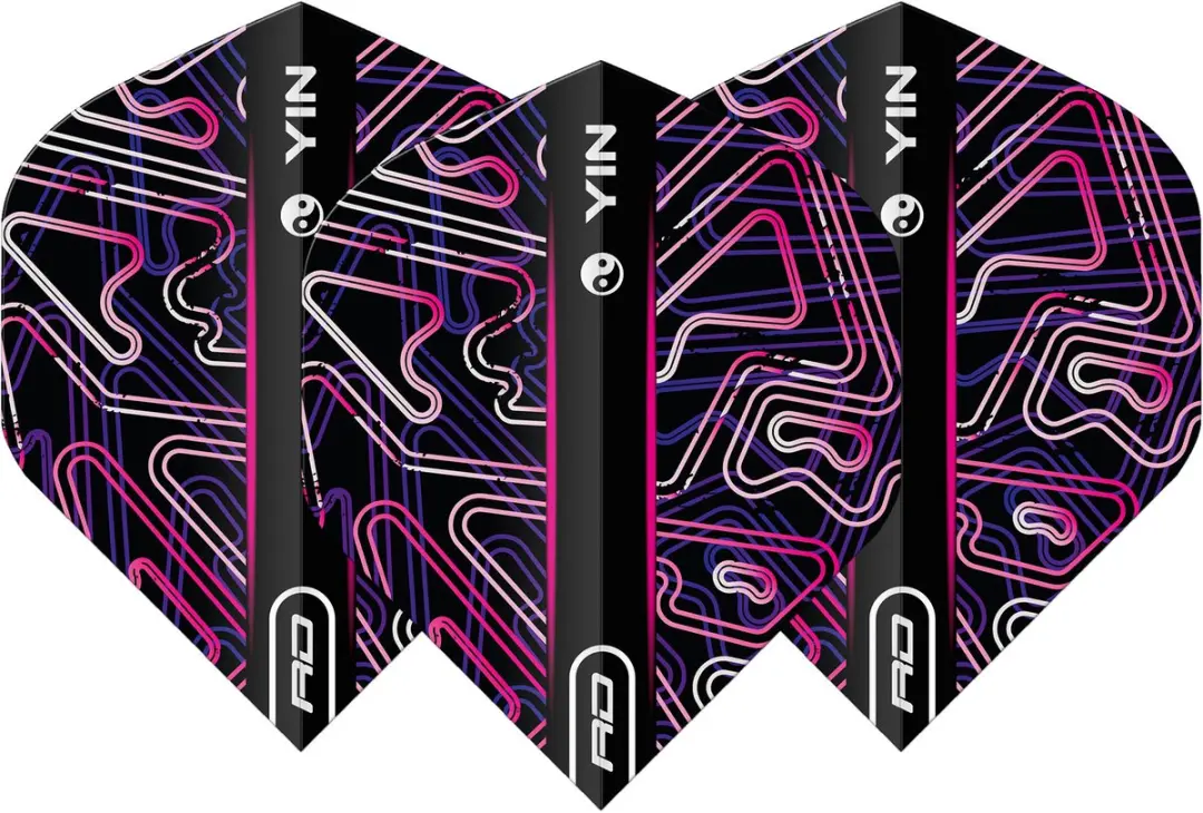 Red Dragon Yin Yang Dart Flights TF6920 - 3 Stuks