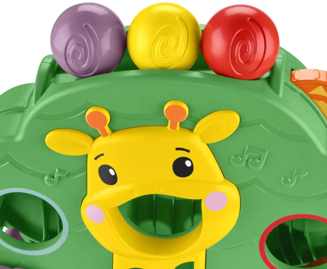 Fisher Price Zit en Sta Jungleboom - Muzikaal Ballenspel - Meerkleurig