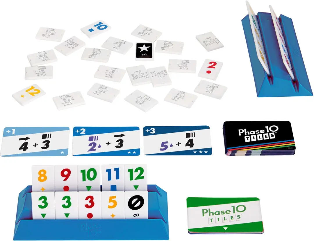 Mattel Phase 10 Tiles