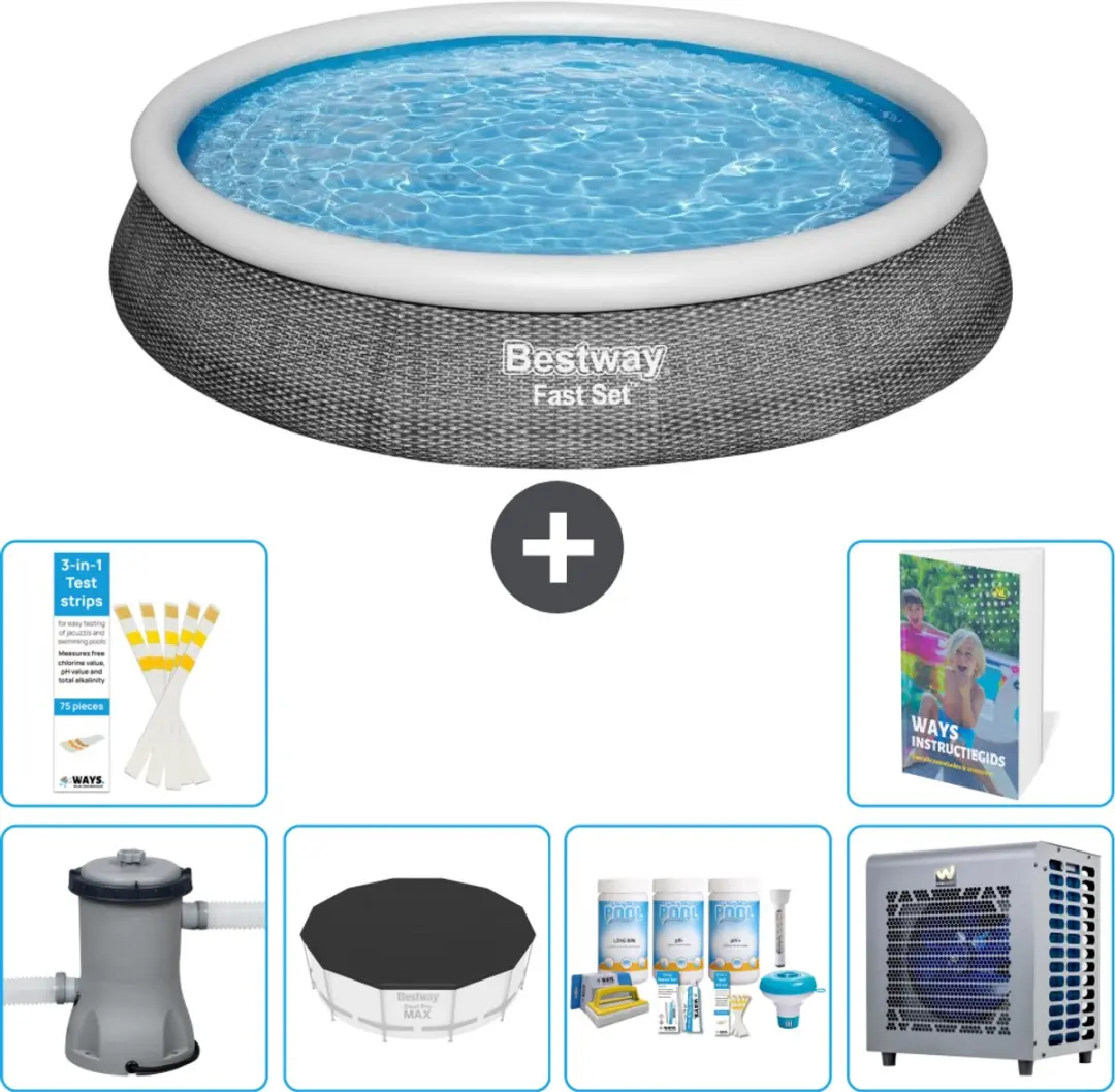 Bestway Fast Set Zwembad 396x84cm