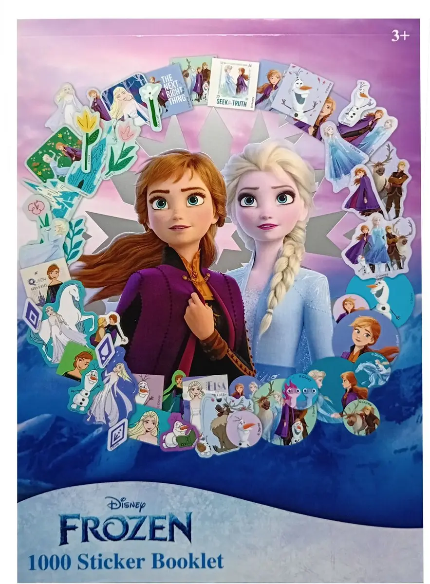 Disney Frozen Stickerblok Anna Elsa Olaf