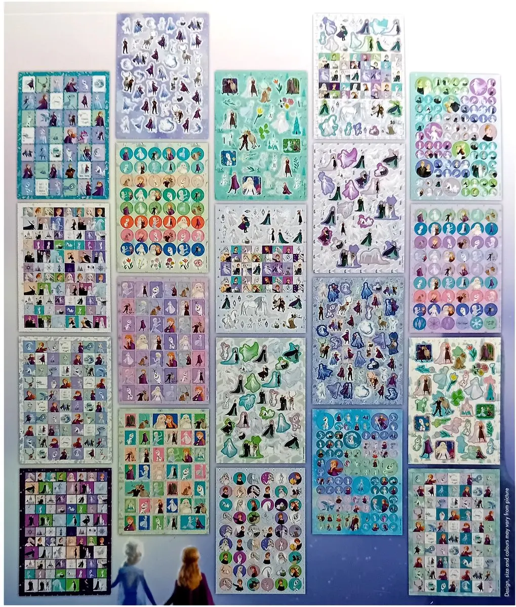 Disney Frozen Stickerblok Anna Elsa Olaf - 1000 Stickers