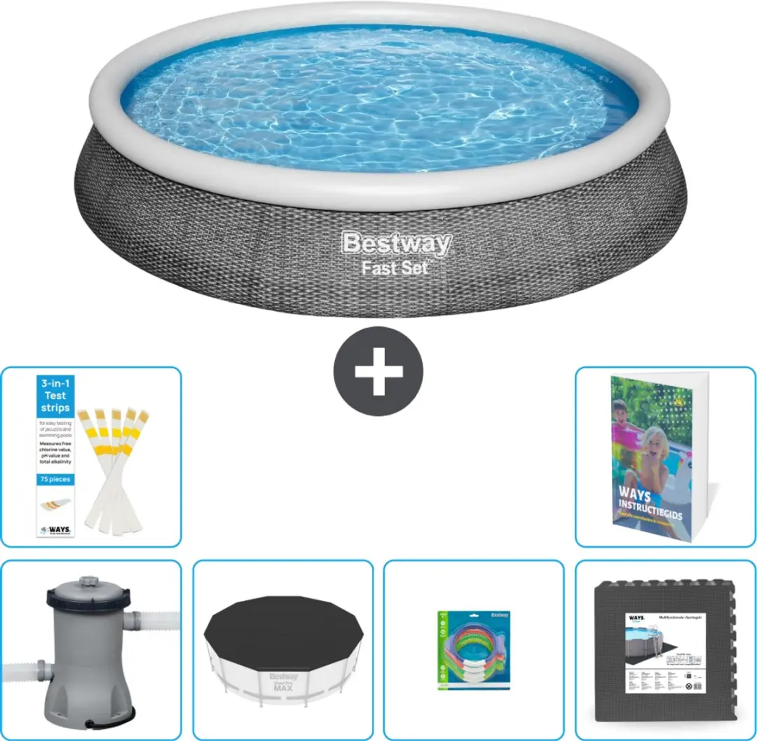 Bestway Fast Set Zwembad 396x84cm