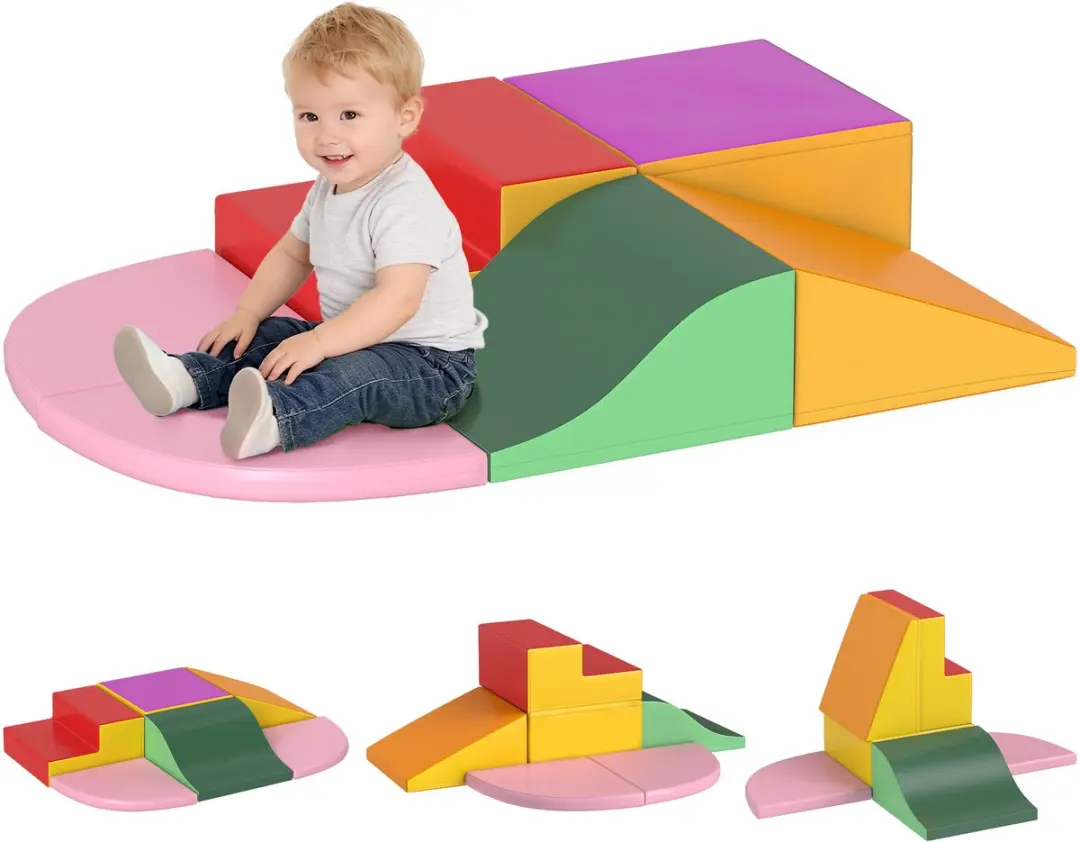 Homcom Kids Soft Play Set 150x100x24cm