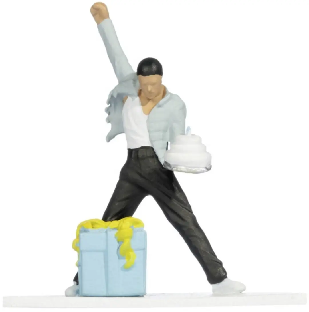 Noch 0099507 Cadeaubox Happy Birthday Figuren Schaal 0