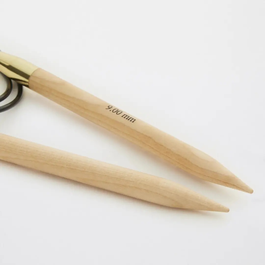 KnitPro Basix Beech Rondbreinaalden 2,25mm - 150cm
