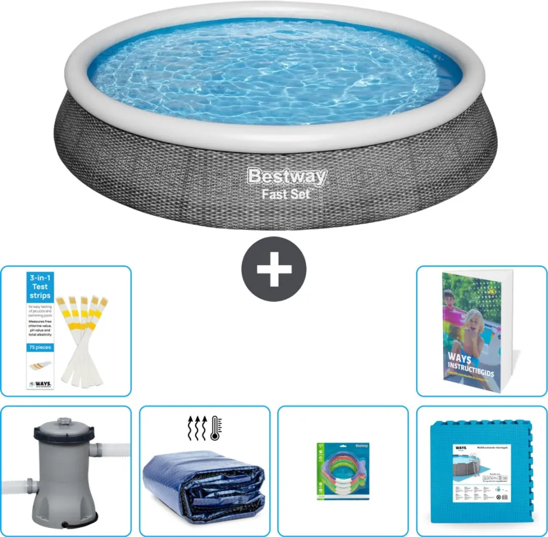 Bestway Fast Set Zwembad 396x84cm