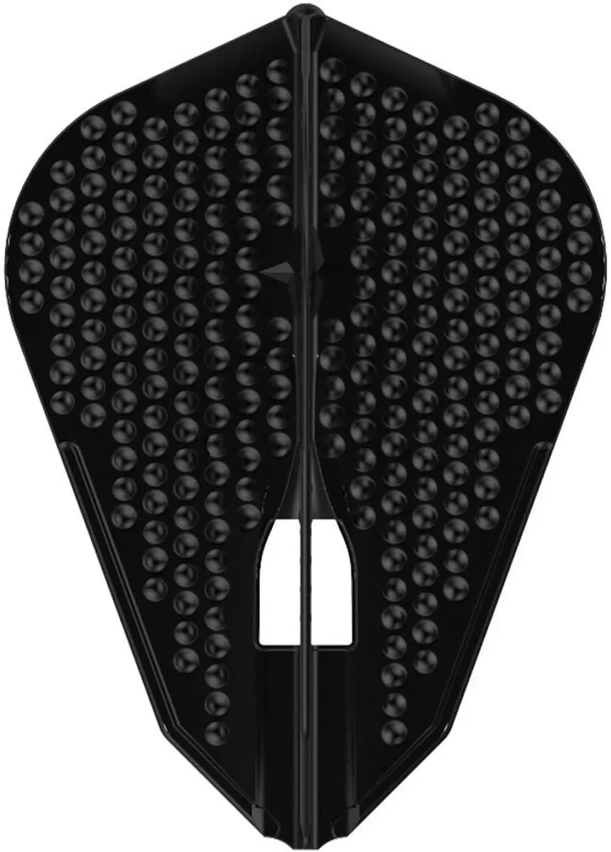 L-Style Champagne L9D Dimple Fantail Dart Flights - Zwart - 3 Stuks