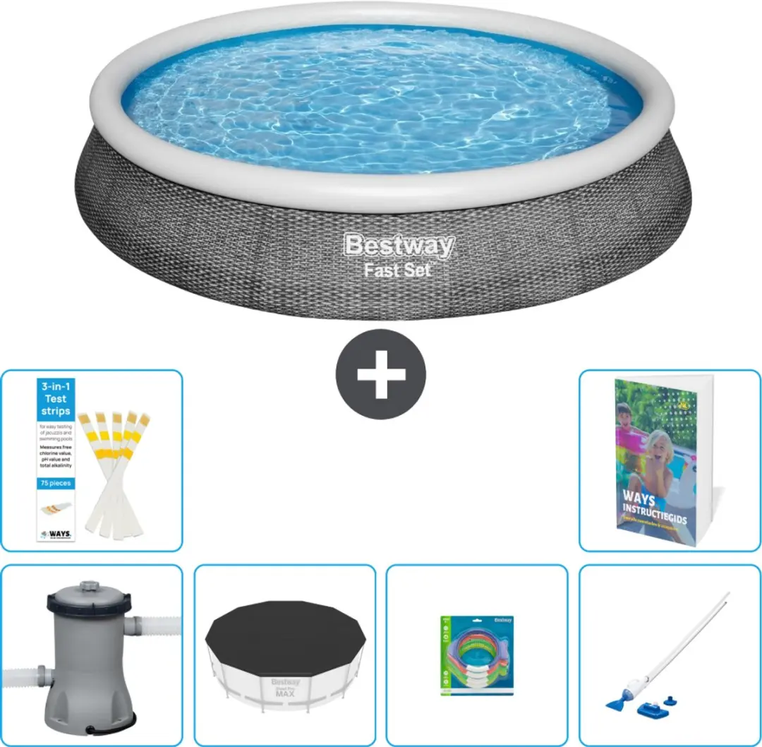 Bestway Fast Set Zwembad 396x84cm