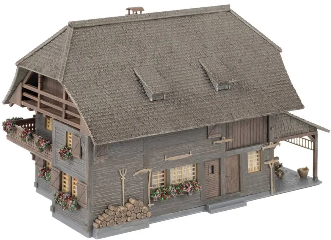 Faller H0 Jubileummodel Horlogemakerhuis met Figuur