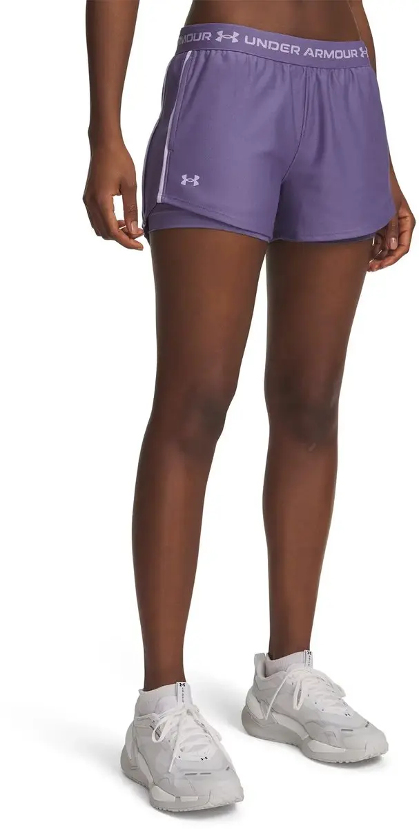 Under Armour Tech Play Up Damesshort XXL - Paars