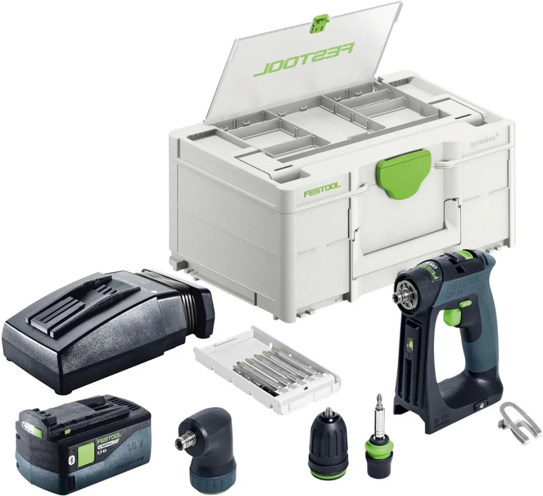 Festool CXS 18-Basic 576741 Accuboormachine - 40Nm borstelloos - 13 standen - 10mm - afbeelding 2 van 6